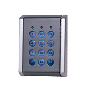 XPR EX7-72C V2 Standalone Keypad with Plastic Keys, Moulded Aluminium Surface Mounting